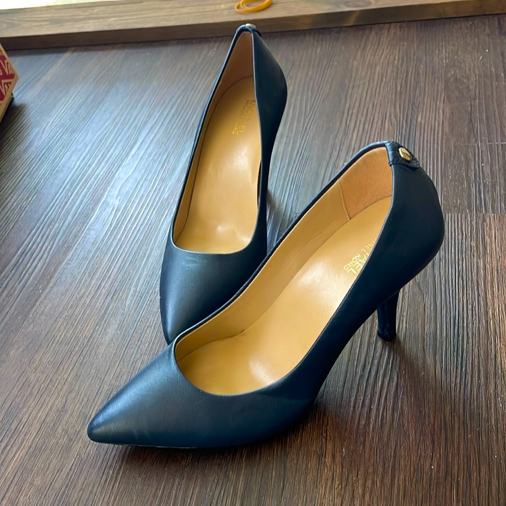 Navy Michael Kors Heels